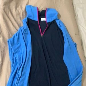 Columbia quarter zip jacket